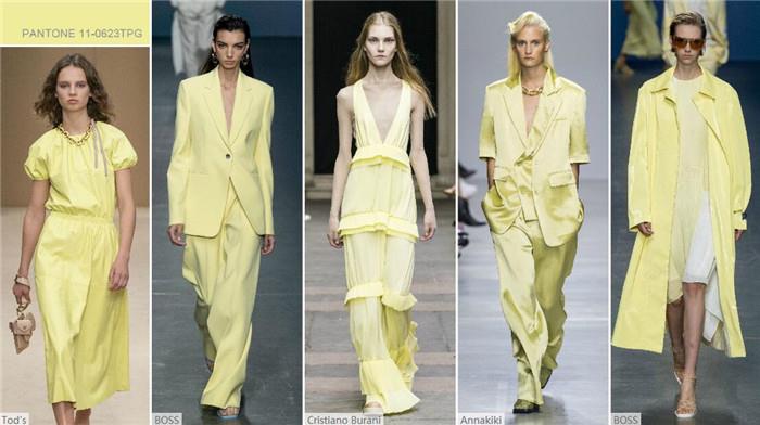 Lemon smoothie yellow