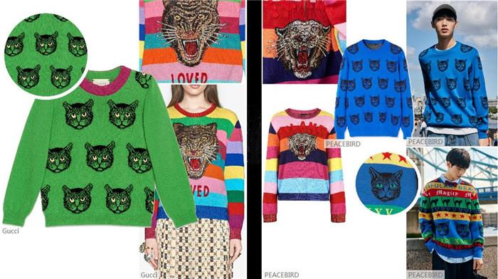 Animal head pattern application